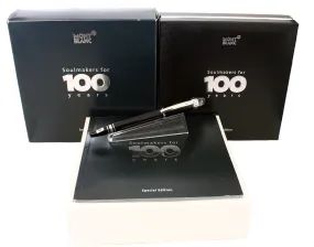 2006 MONTBLANC SOULMAKERS FOR 100 YEARS STARWALKER UNLIMITED FOUNTAIN PEN BOXED