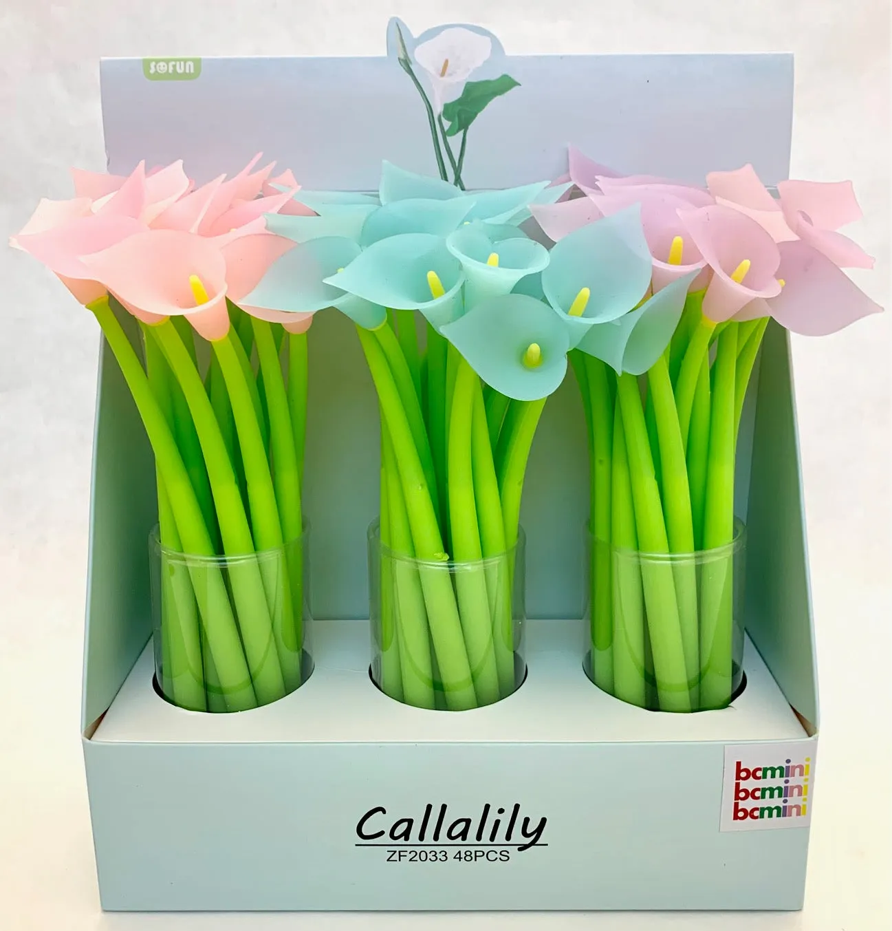 224122 COLOR CHANGING LILY FLOWER GEL PEN-39