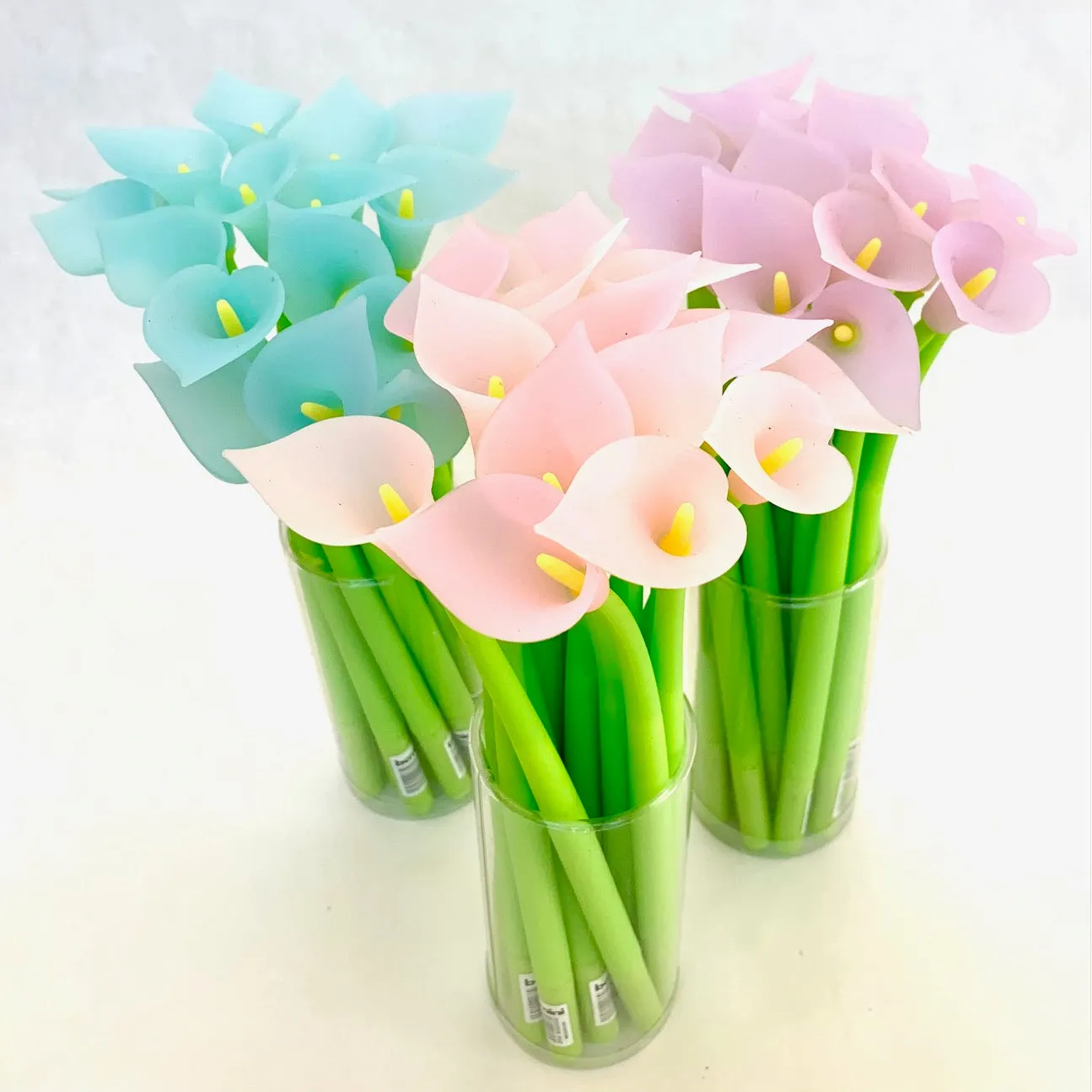 224122 COLOR CHANGING LILY FLOWER GEL PEN-39