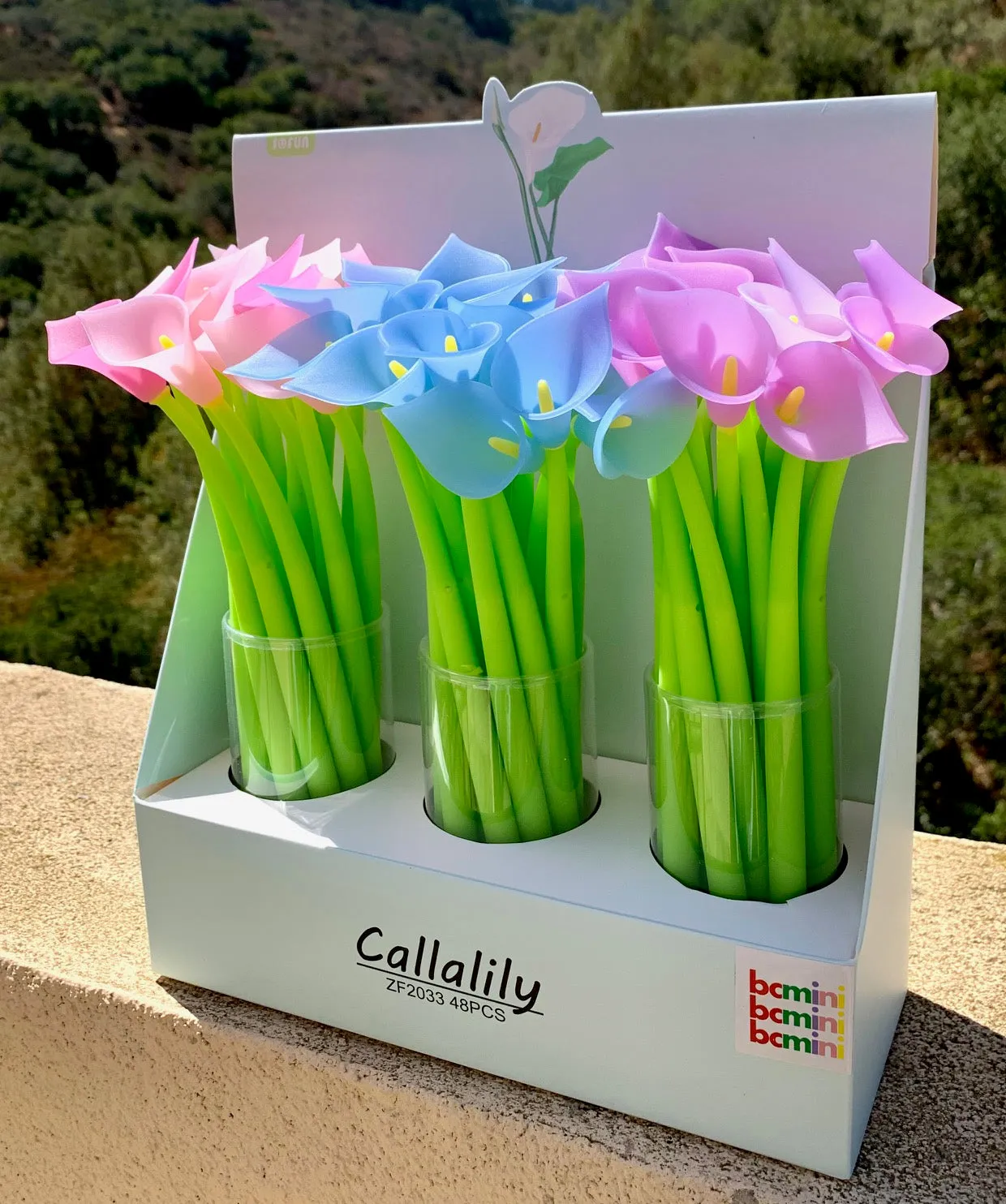 224122 COLOR CHANGING LILY FLOWER GEL PEN-39