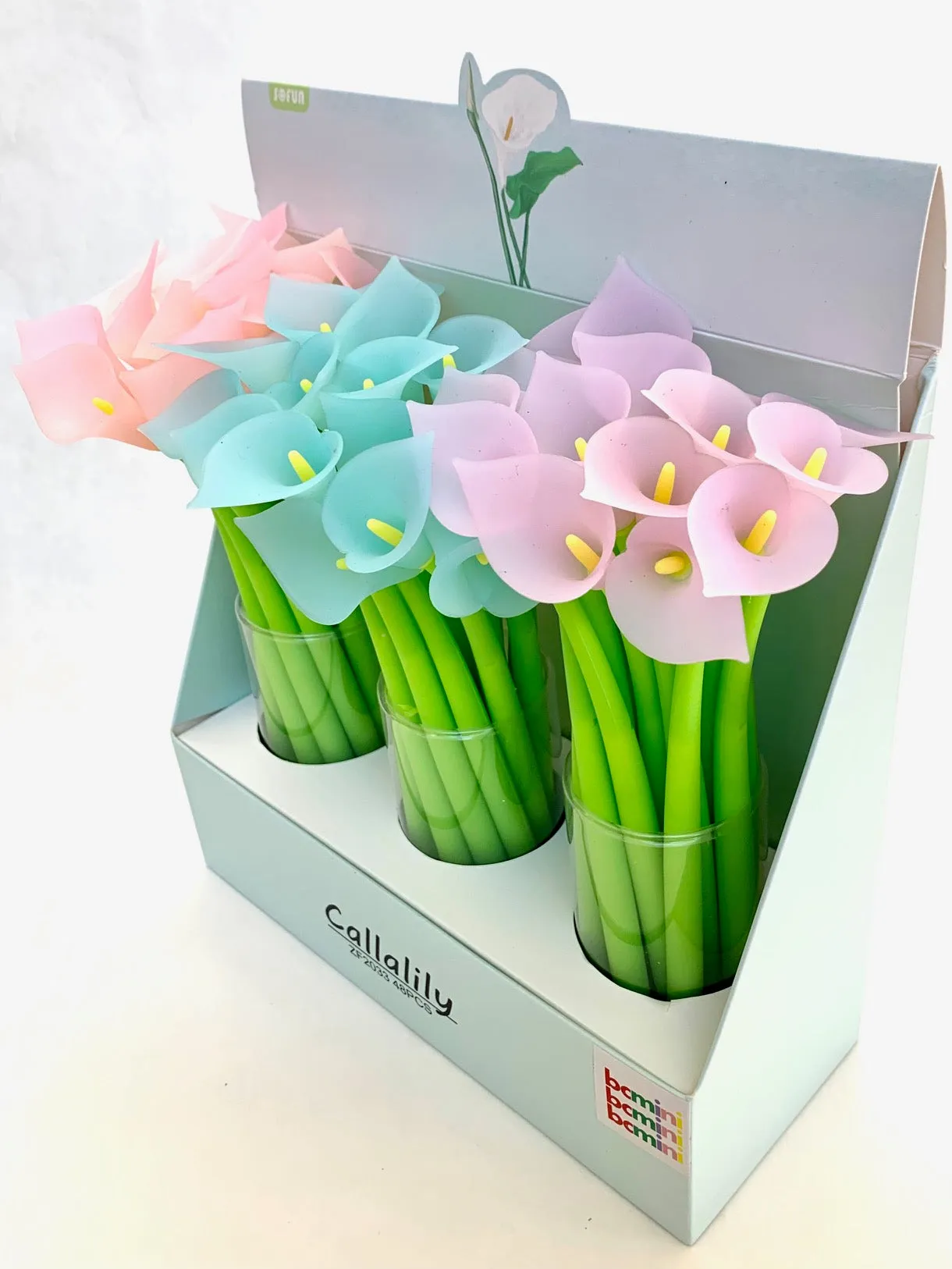 224122 COLOR CHANGING LILY FLOWER GEL PEN-39