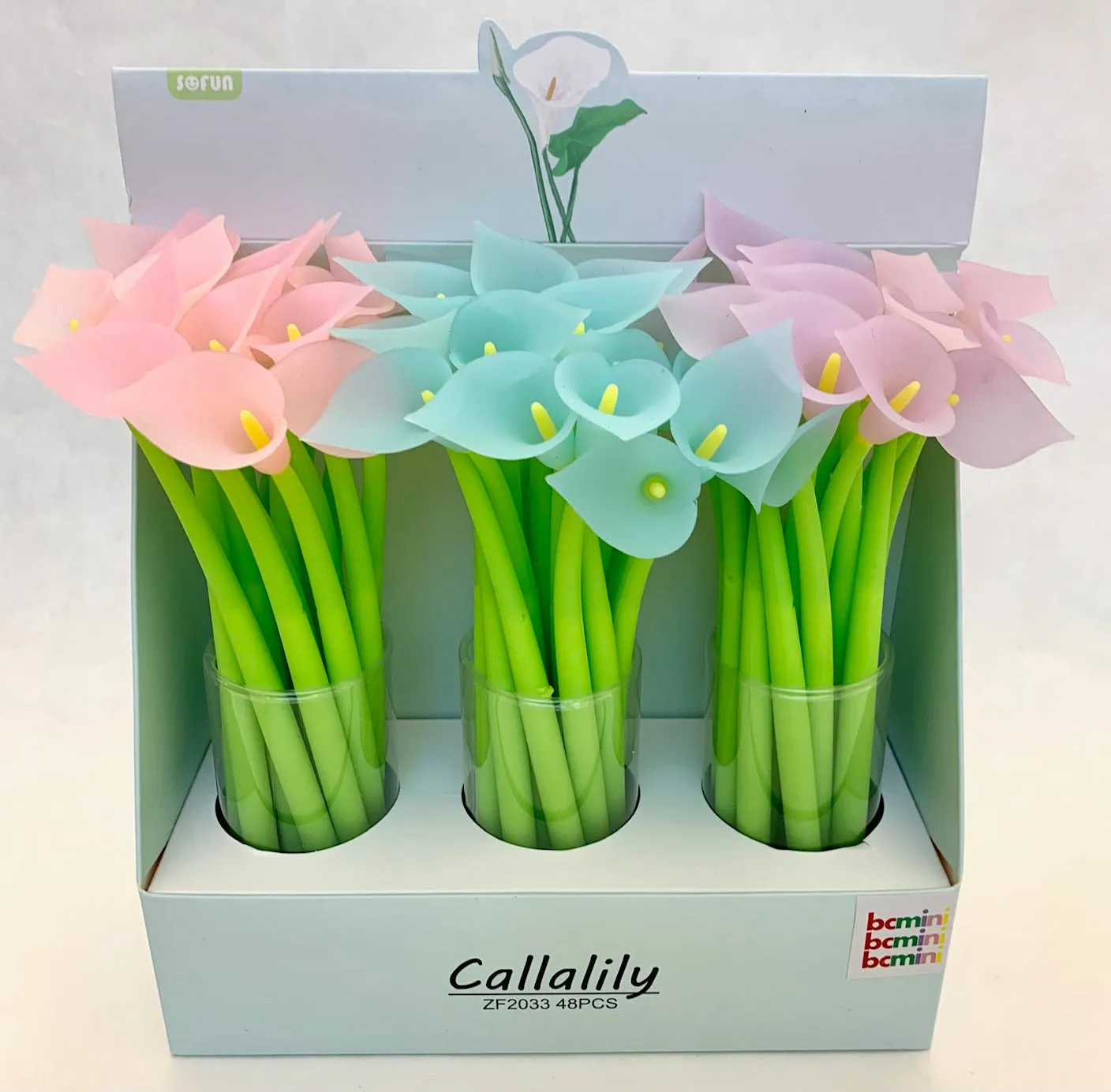 224122 COLOR CHANGING LILY FLOWER GEL PEN-39