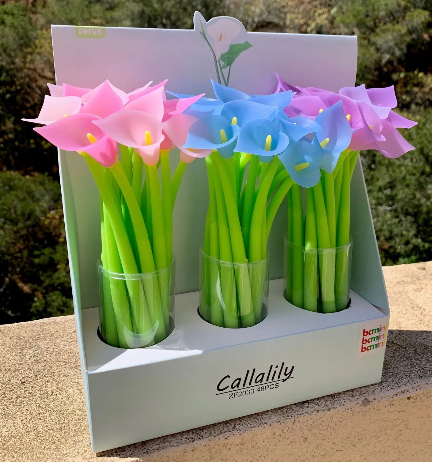 224122 COLOR CHANGING LILY FLOWER GEL PEN-39