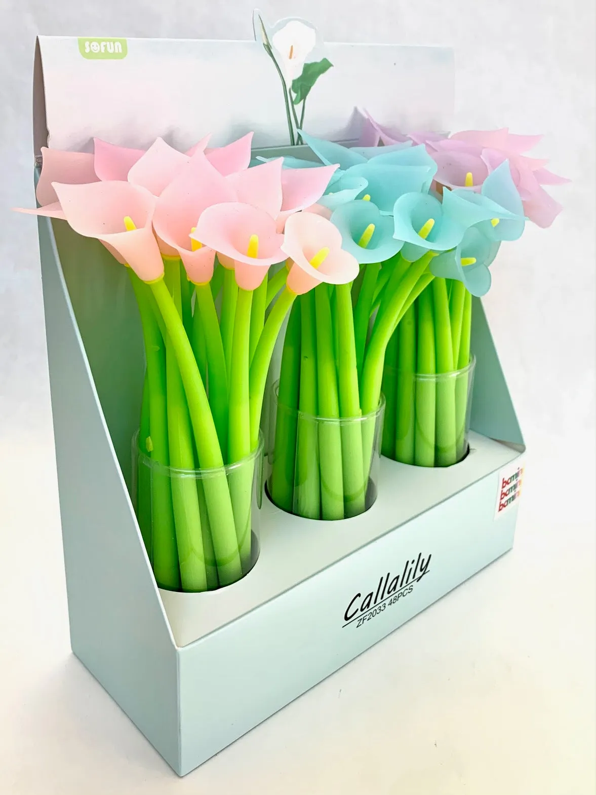 224122 COLOR CHANGING LILY FLOWER GEL PEN-39