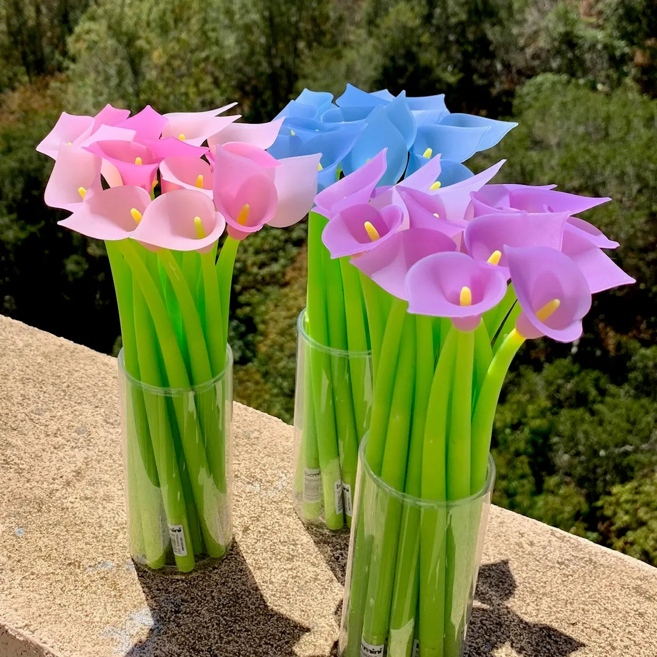 224122 COLOR CHANGING LILY FLOWER GEL PEN-39