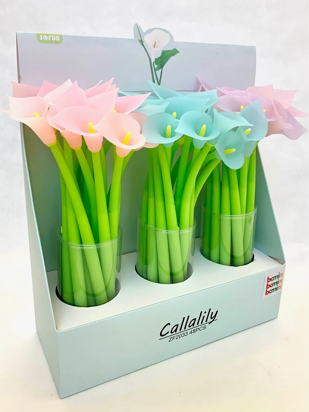 224122 COLOR CHANGING LILY FLOWER GEL PEN-39