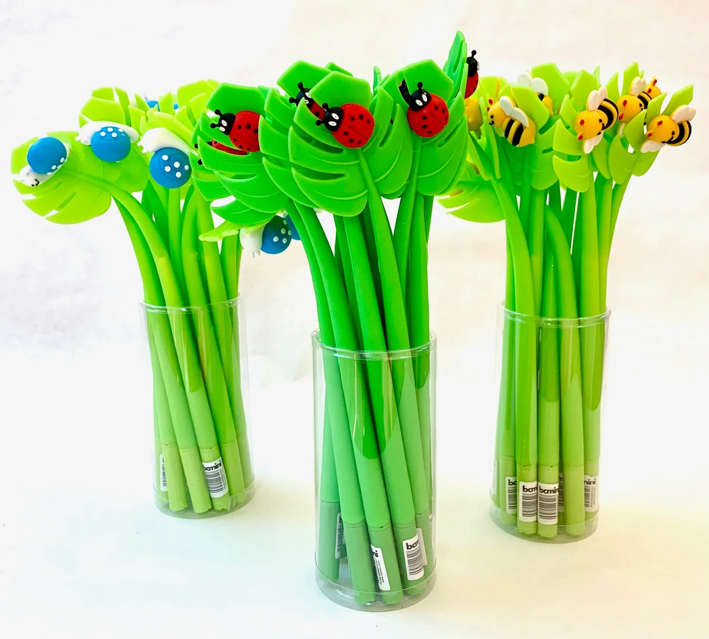 22428 NATURE'S GIFT FLOWER WIGGLE GEL PEN-48