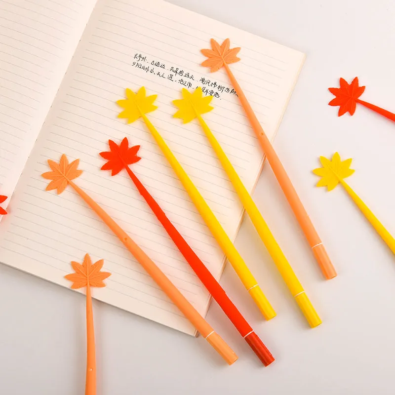 22459 MAPLE LEAF WIGGLE GEL PEN-48