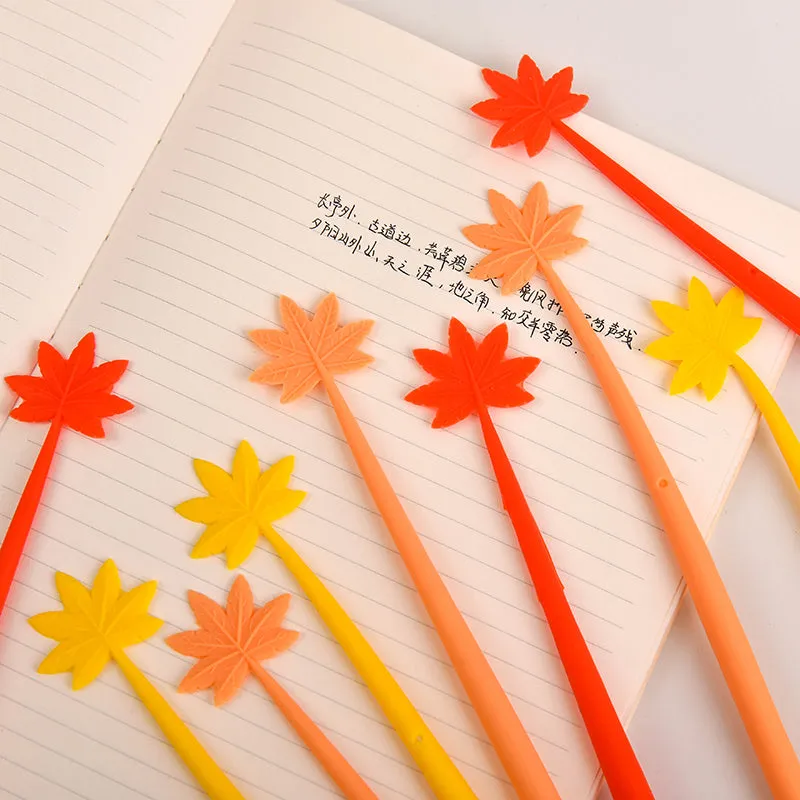 22459 MAPLE LEAF WIGGLE GEL PEN-48