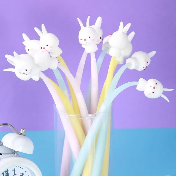 22553 HAPPY BUNNY WIGGLE GEL PEN-48