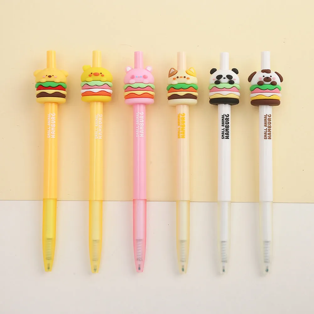 22584 ANIMAL BURGER GEL PEN-36