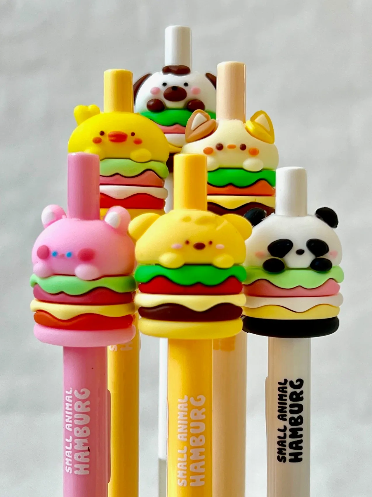 22584 ANIMAL BURGER GEL PEN-36