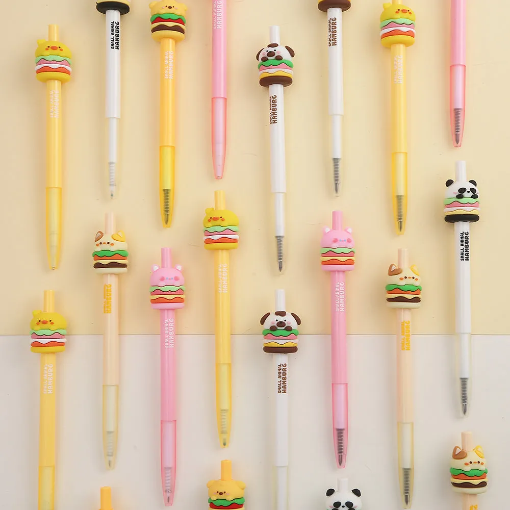 22584 ANIMAL BURGER GEL PEN-36