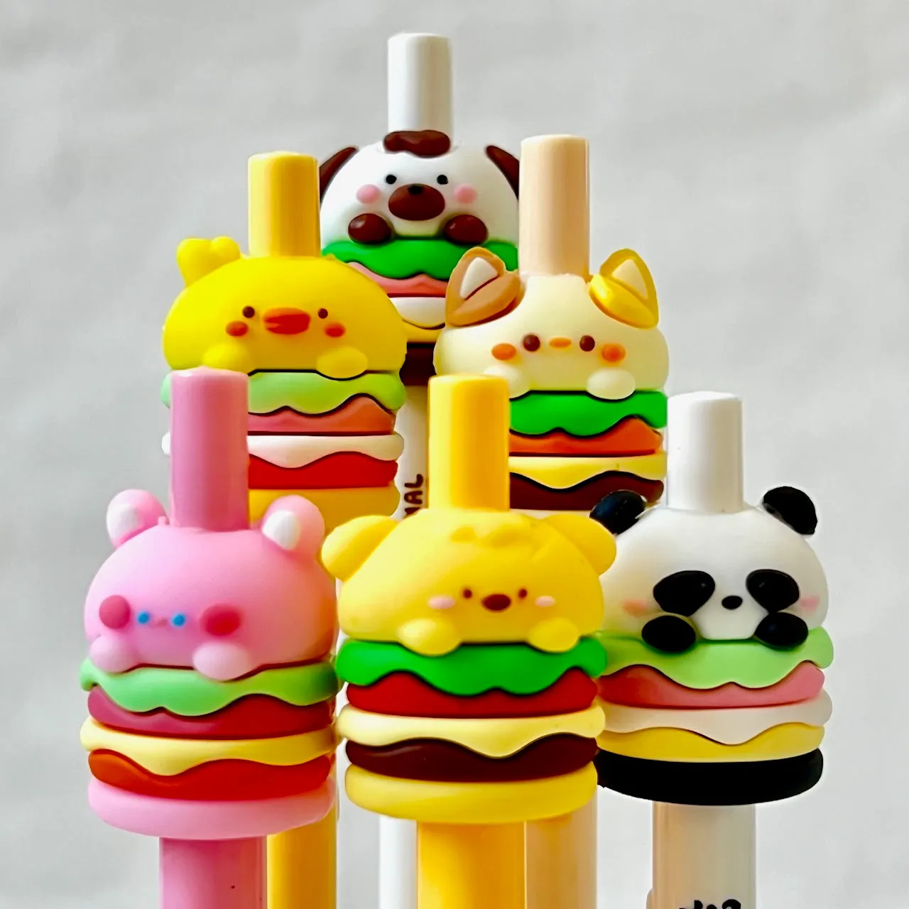 22584 ANIMAL BURGER GEL PEN-36