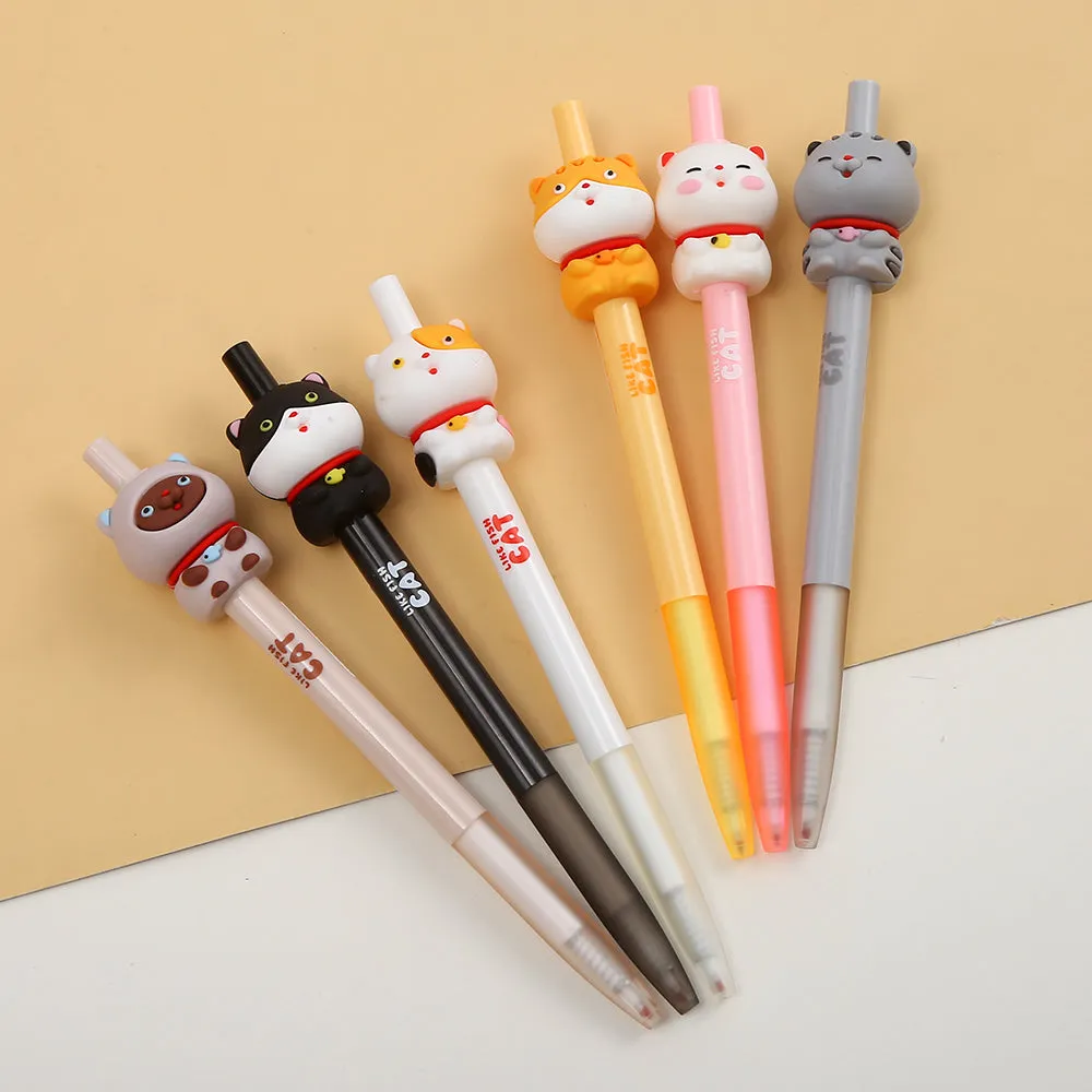 22591 CAT LIKE FISH GEL PEN-36