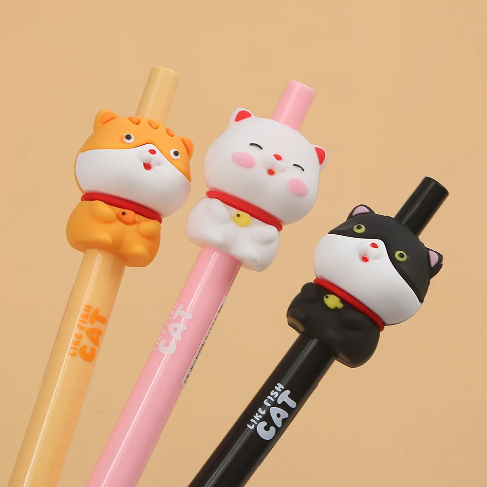 22591 CAT LIKE FISH GEL PEN-36