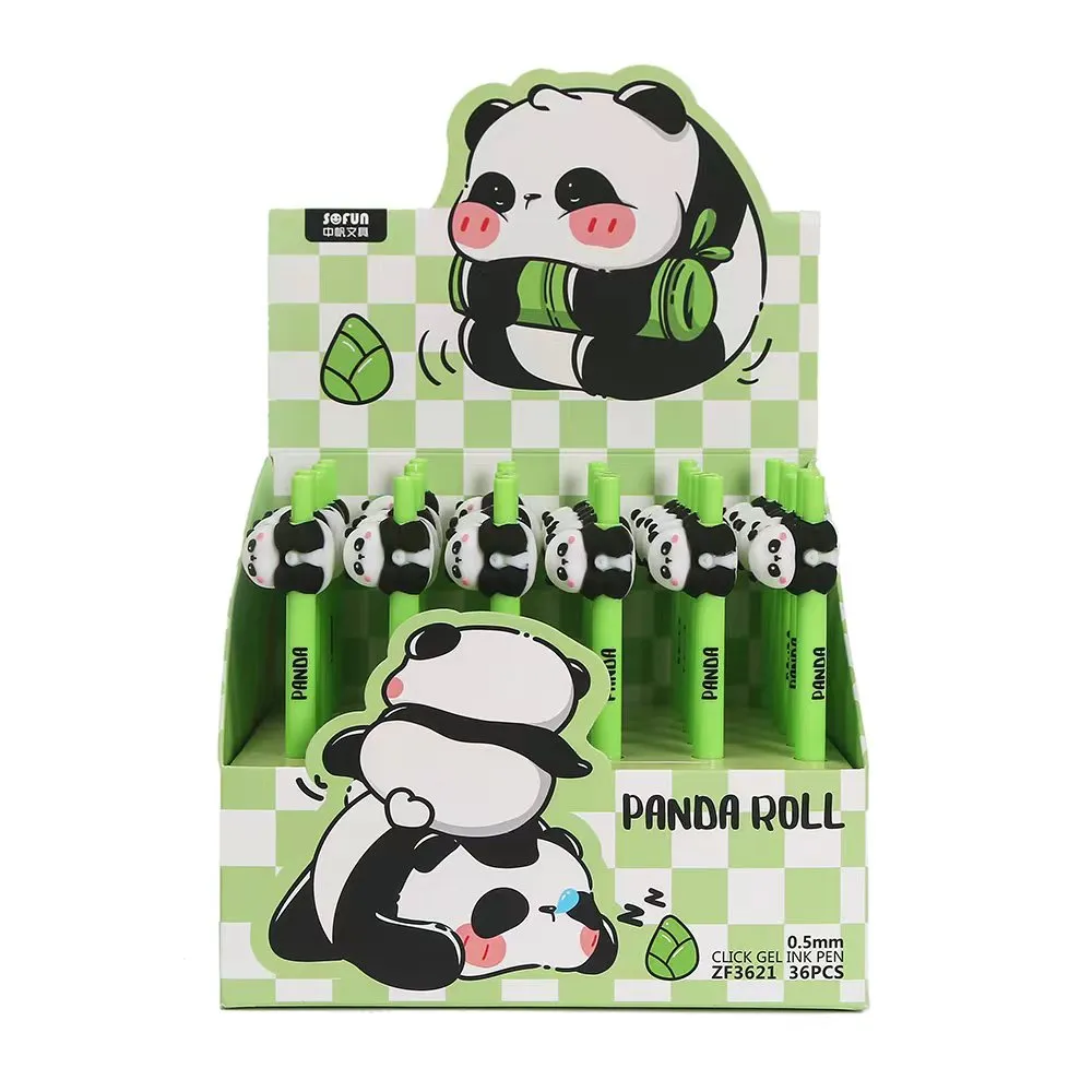 225922 PANDA ROLL GEL PEN-24