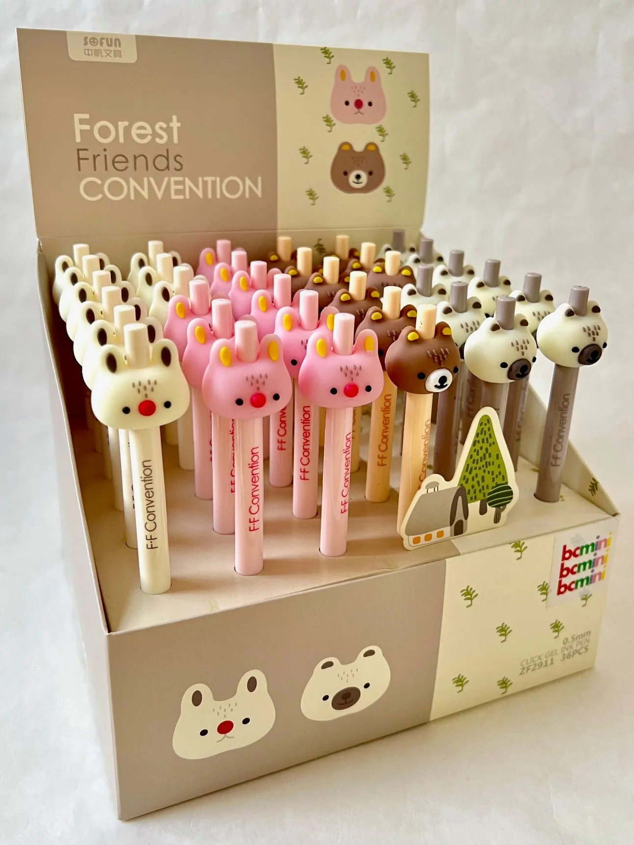 22598 FOREST FRIENDS GEL PEN-36