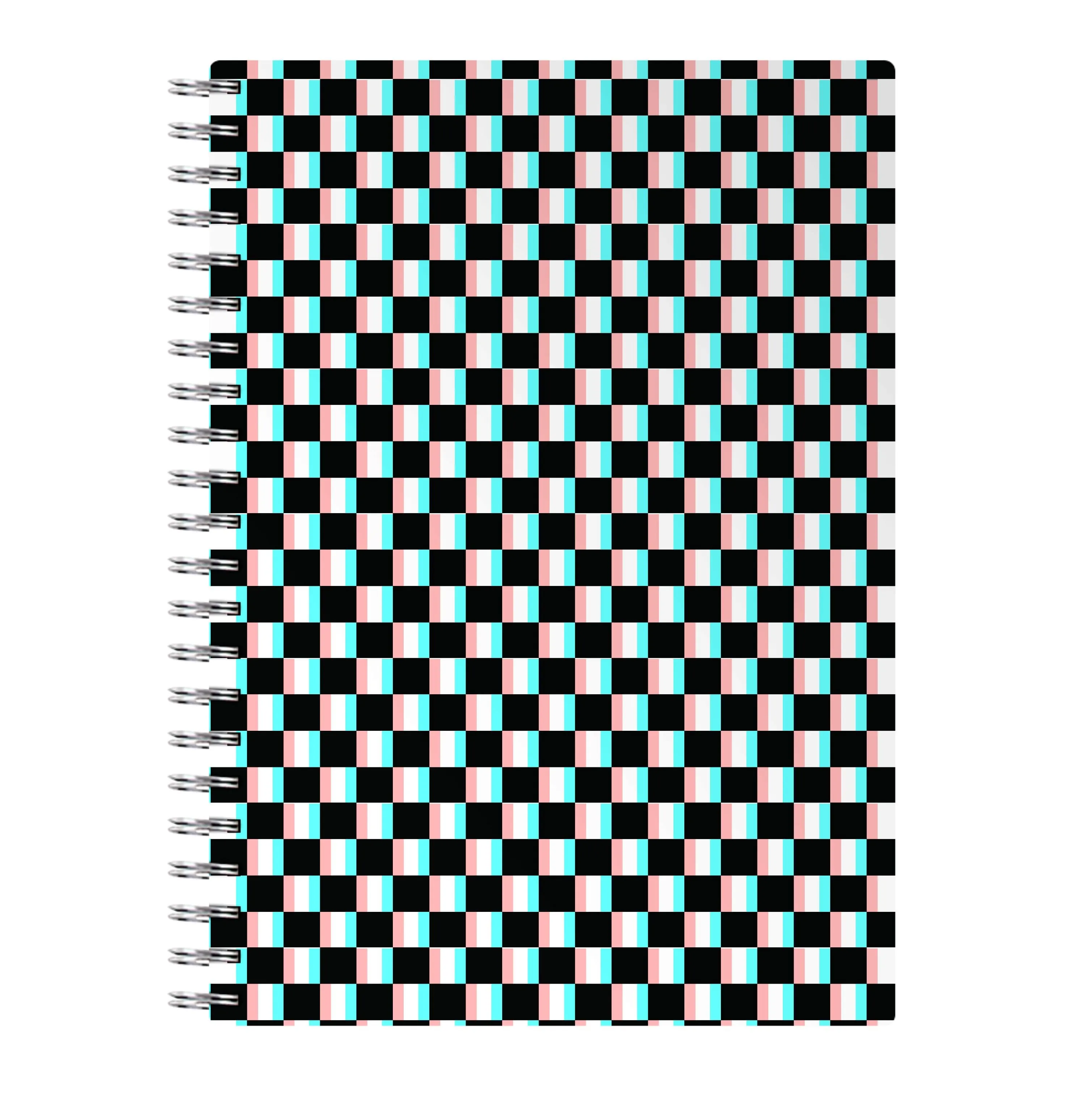 3D Squares - Trippy Patterns Notebook