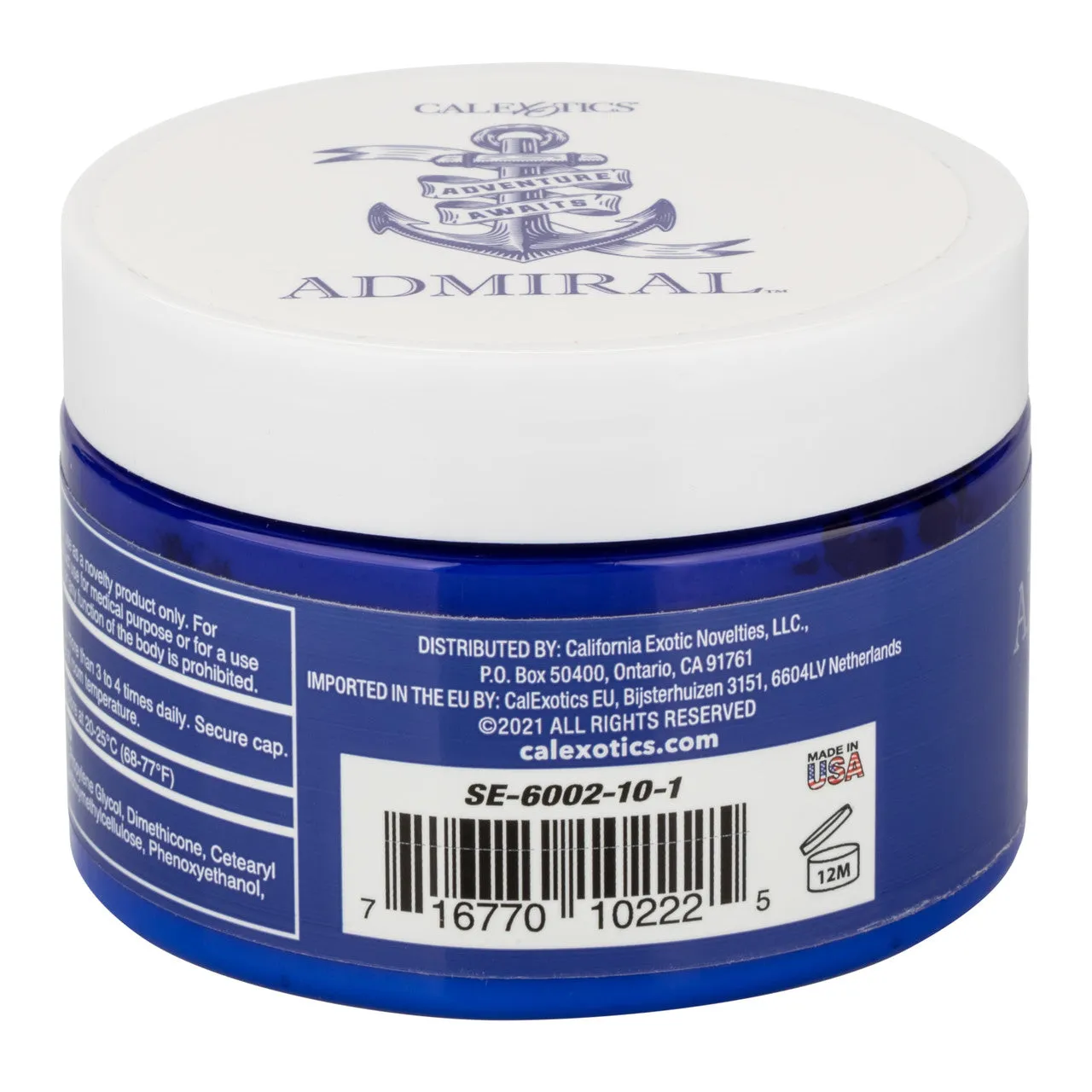 Admiral Heavy Hand Fisting Gel 8oz