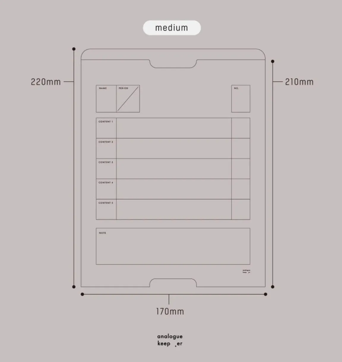 Analogue Keepers SMALL PAPER FILE Note Storage Money Storage Envelope Storage Storage Envelope Letter Storage Paper Storage Receipt Storage