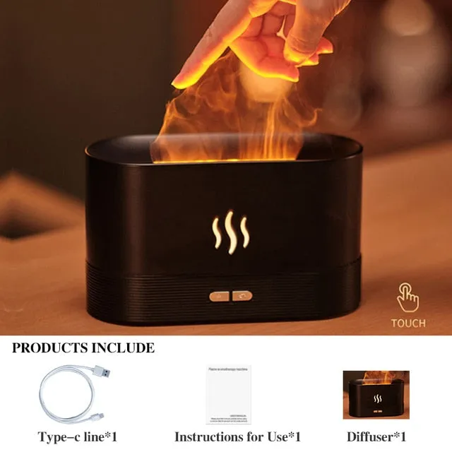 Aroma Flame Lamp Humidifier