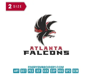 Atlanta Falcons 6 : Embroidery Design