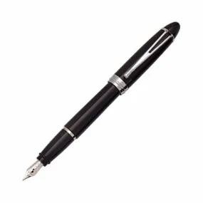 Aurora Ipsilon DeLuxe Black/Chrome Fountain Pen