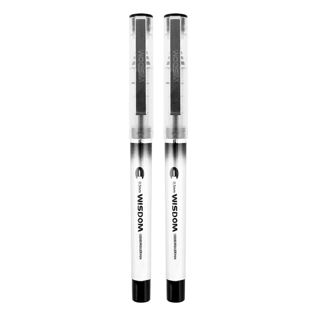 Baoke 0.5mm Ink Rollerball Pen-BK118 (Pack of 2)