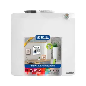 Bazic Cubix Magnetic Dry Erase Tile 11.5in x 11.5in