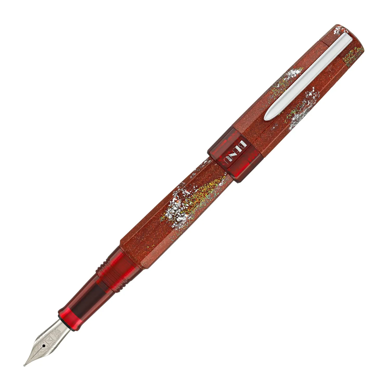 Benu Euphoria Fountain Pen in Bloody Mary