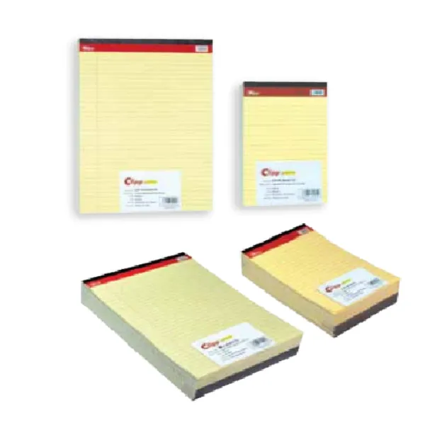 Clipp Writting Legal Pad A4 40sheet White