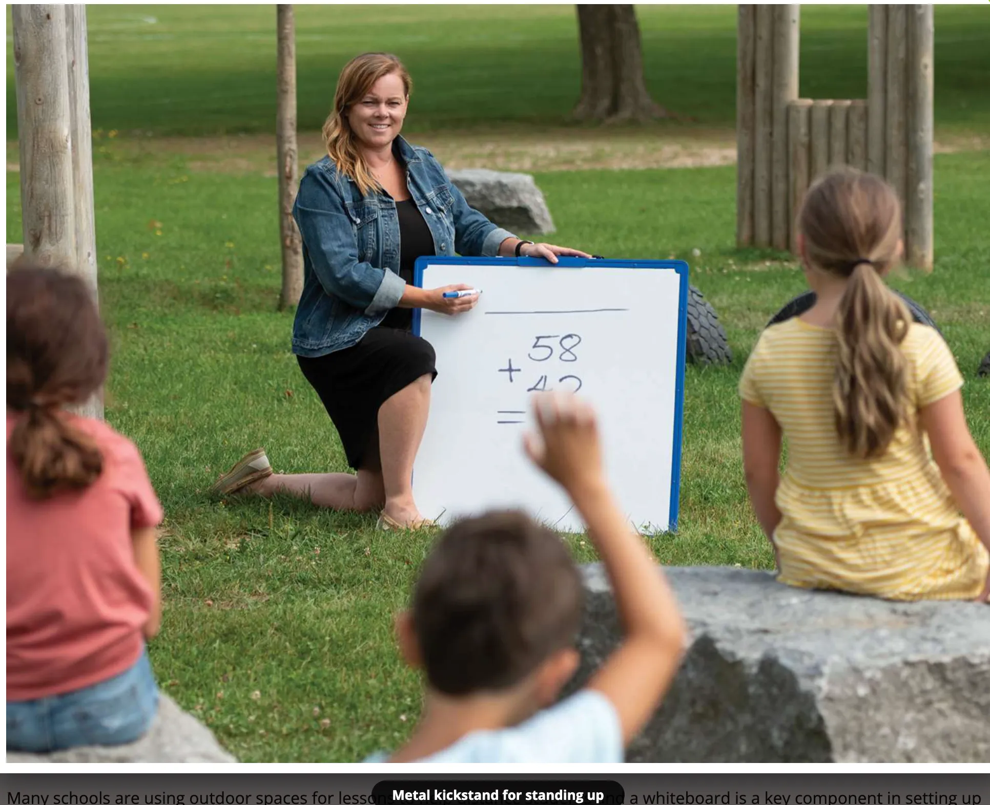 Copernicus Pack and Go Outdoor Whiteboard Easel