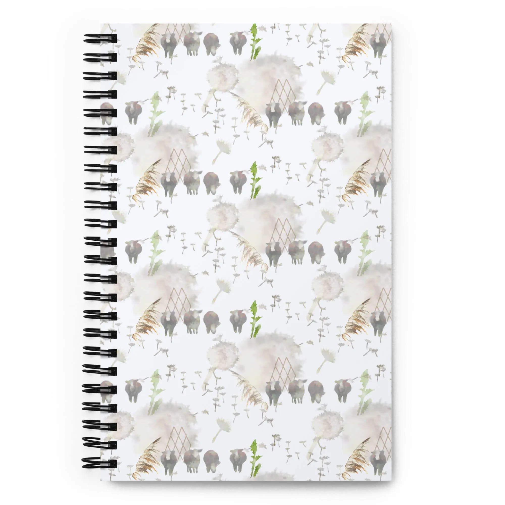 Cows-Spiral notebook