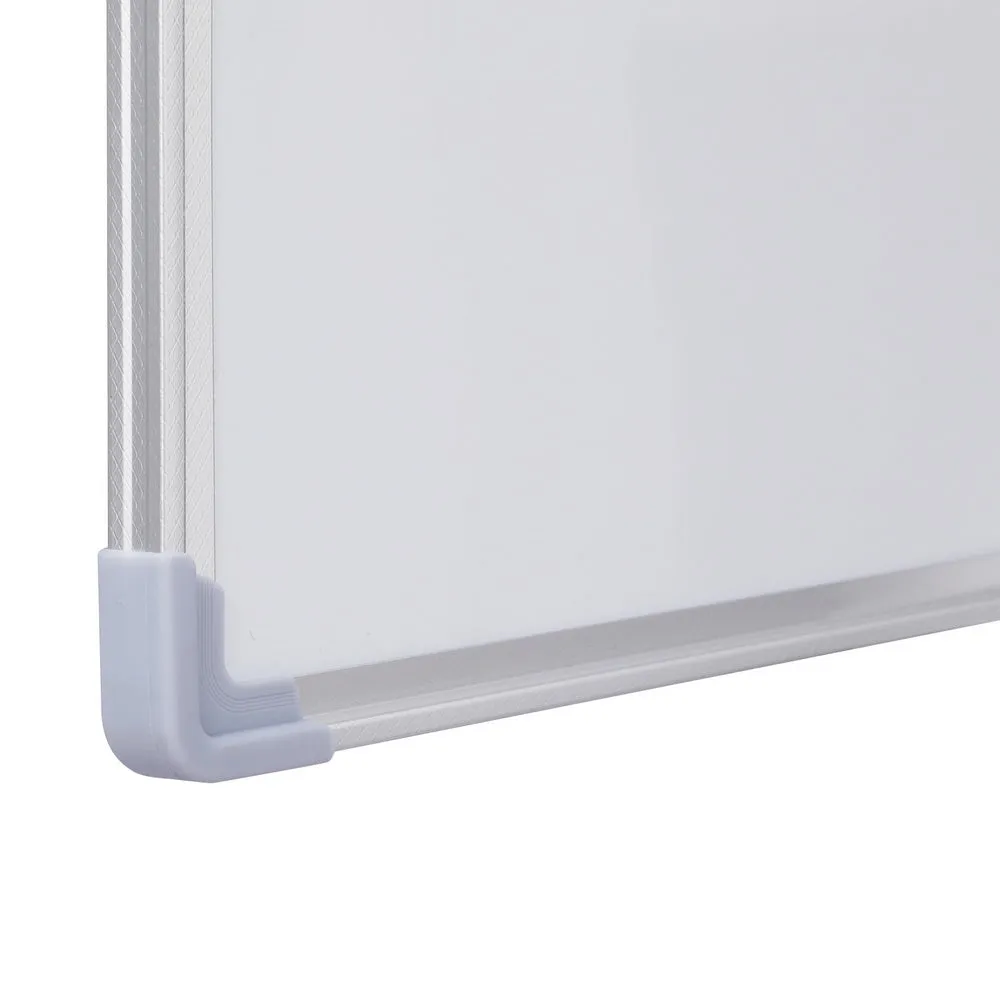 Double-Sided 90x120cm Magnetic Whiteboard, Mobile Eraser Tray, Home Office School