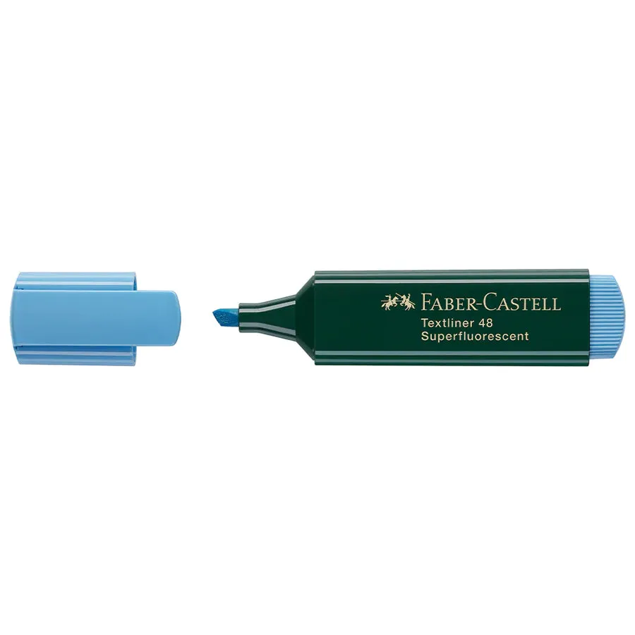 Faber Castell Textliner 1548 Superfluorescent Blue