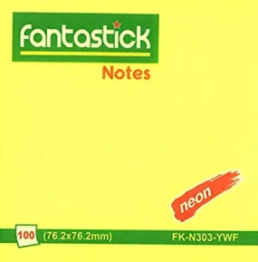 Fantastick Sticky Notes 3"x3"