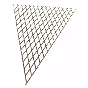 Gardman 1.8m x 0.9m Expanding Willow Fan Trellis