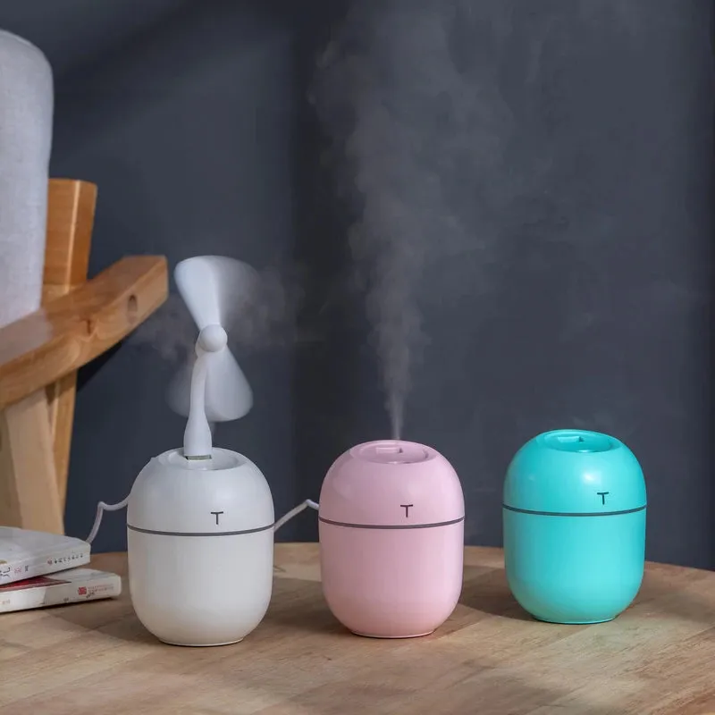 LED Humidifier for Mindful Relaxation and Refreshing Atmosphere