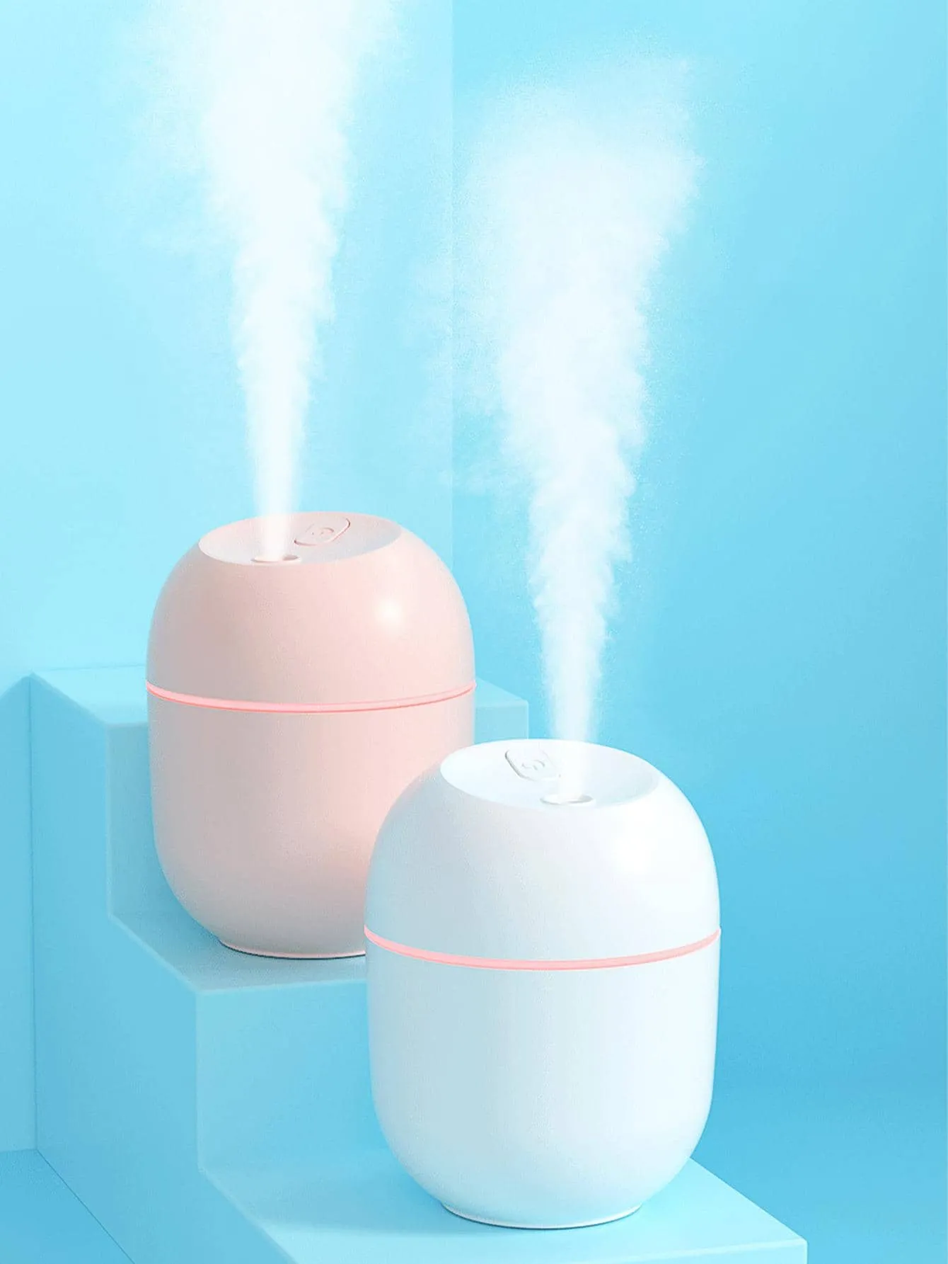 LED Humidifier for Mindful Relaxation and Refreshing Atmosphere