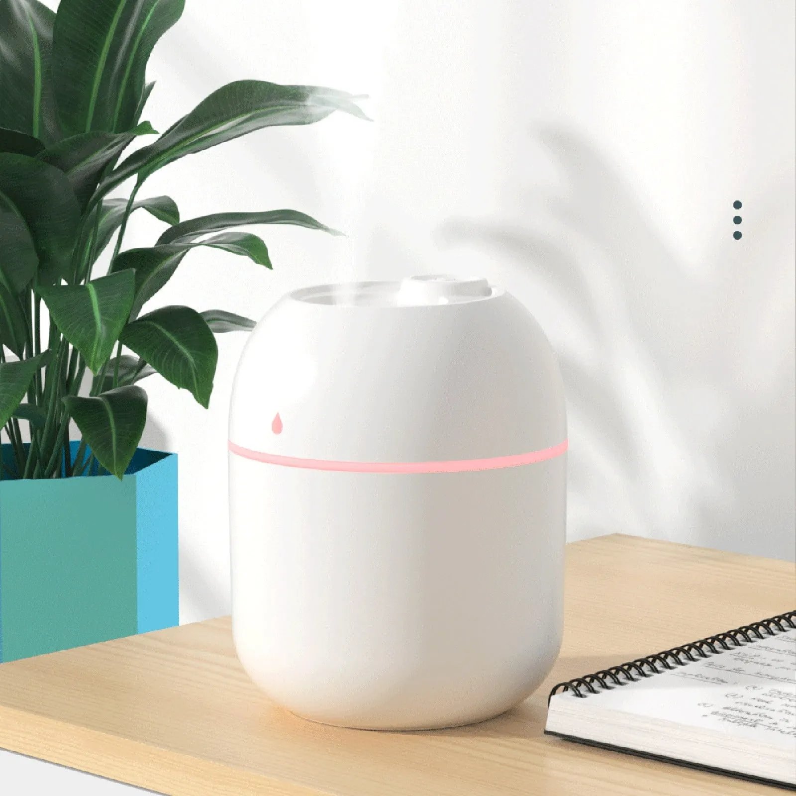 LED Humidifier for Mindful Relaxation and Refreshing Atmosphere