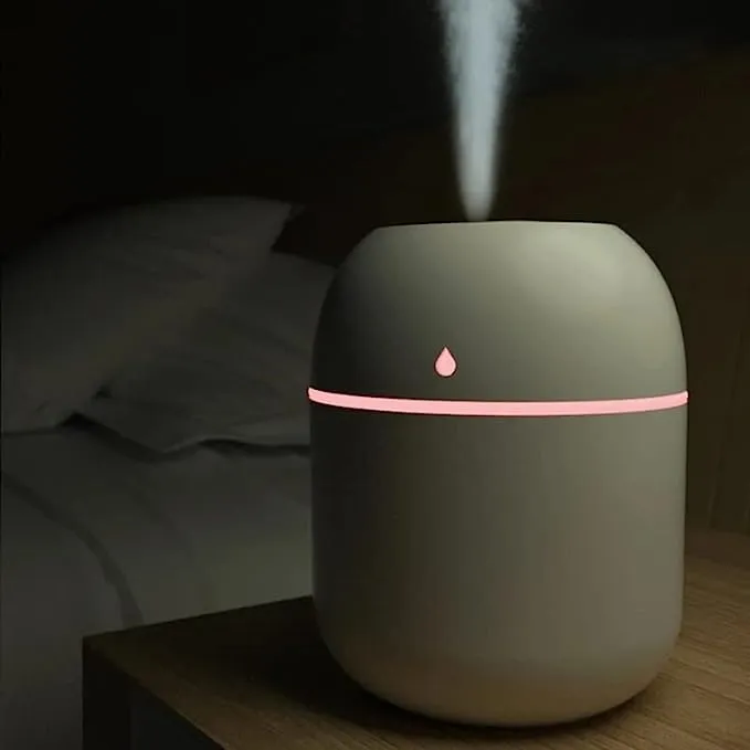 LED Humidifier for Mindful Relaxation and Refreshing Atmosphere