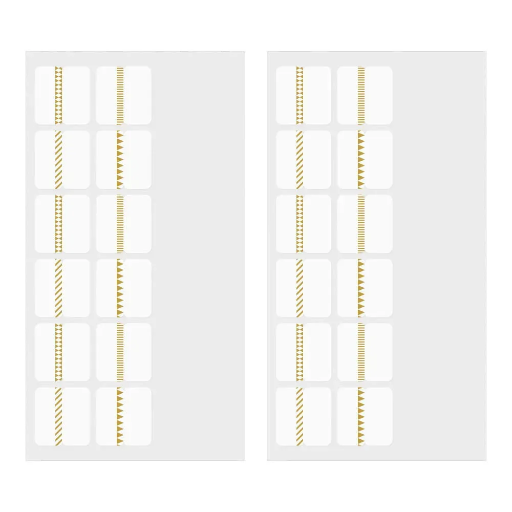 Midori Index Label Chiratto Pattern