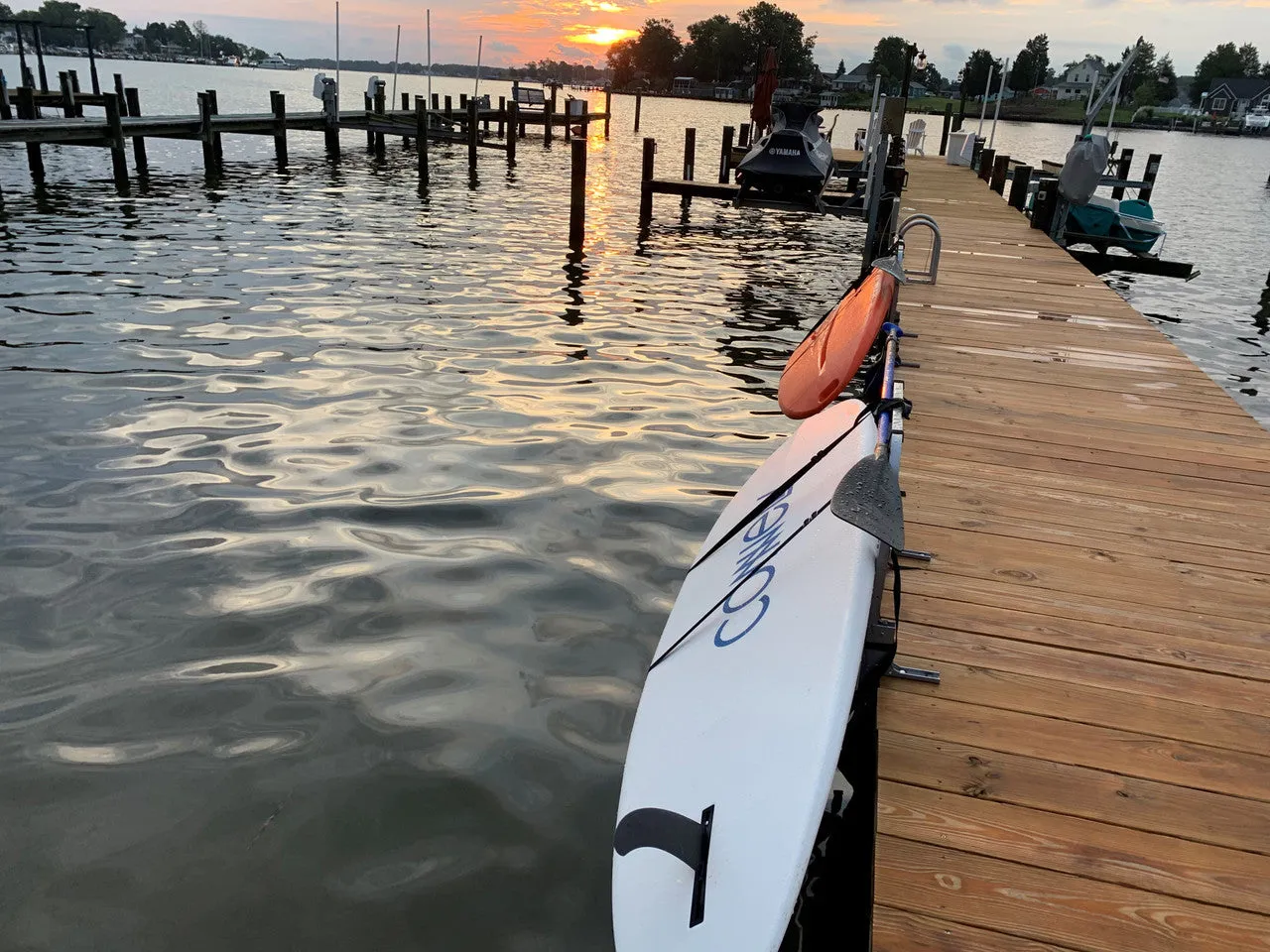 Paddleboard Dock Rack | Outdoor SUP Storage