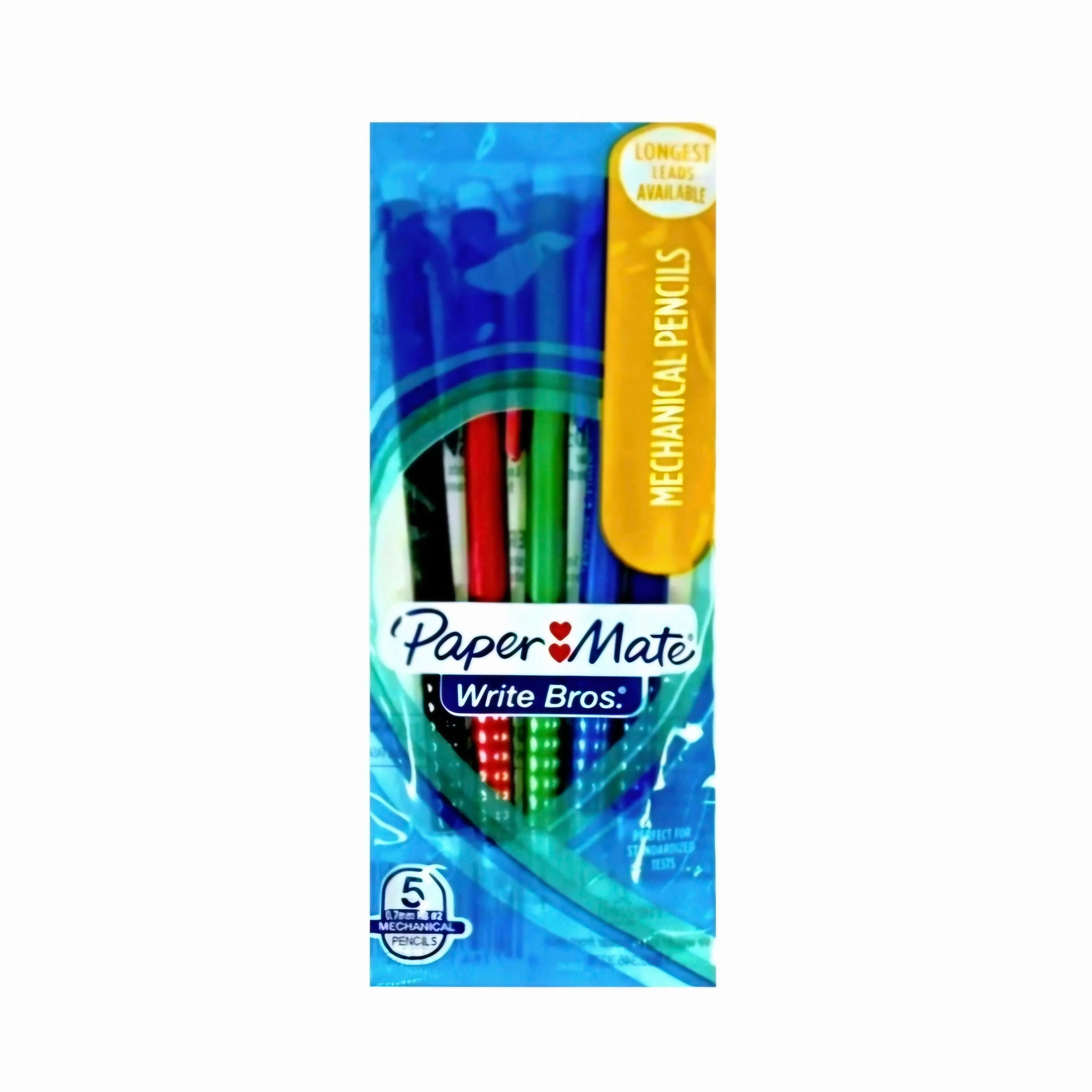 Paper Mate 5 Pcs. Mechanical Pencil .7mm