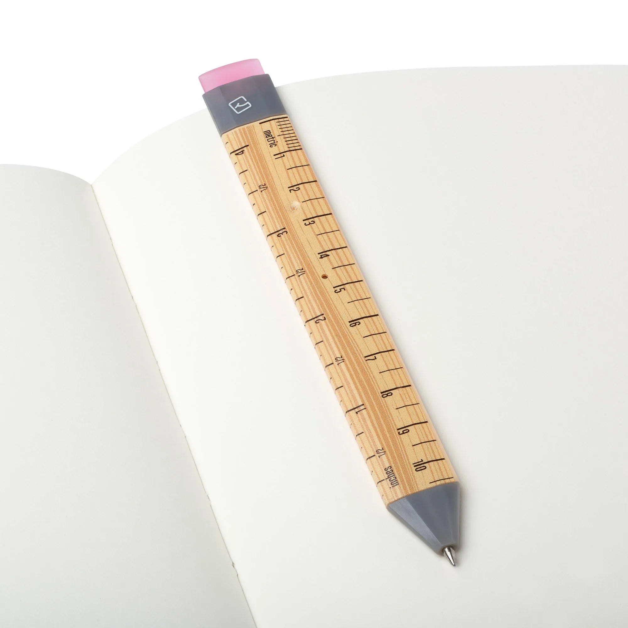 Pen Bookmark 3-in-1 with 2 Ink Refills (Ruler)