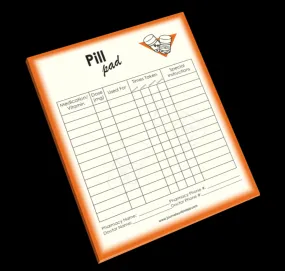 Pill Reminder Notepad - Jumbo