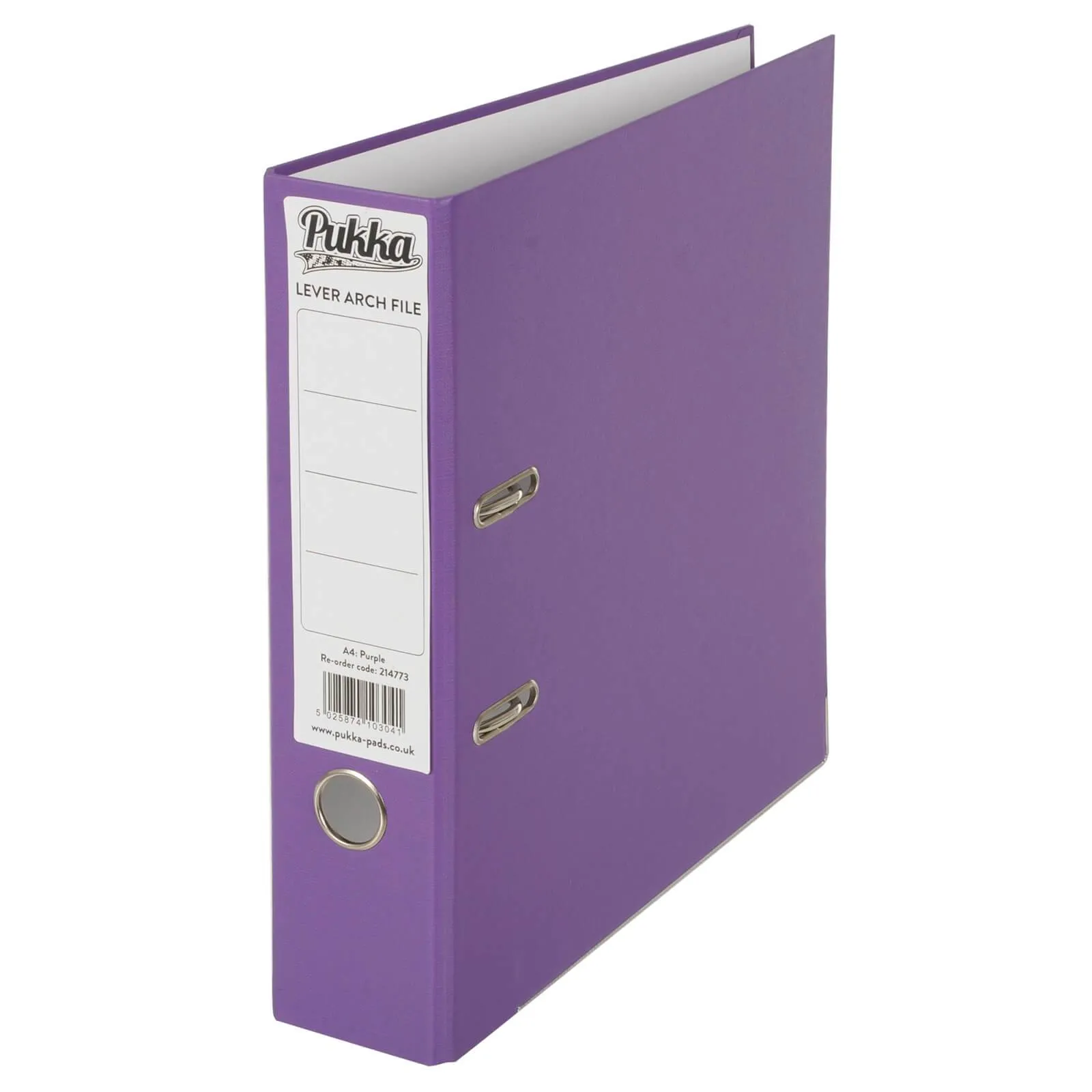 Pukka Lever Arch File A4 Paper 2 Ring Locking Home Office School