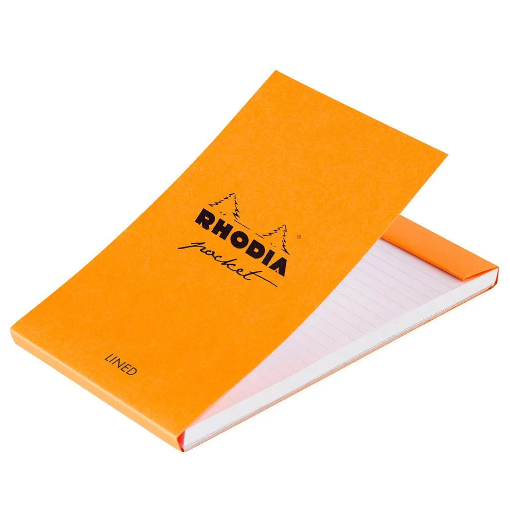 Rhodia Pocket Pad - Lined (7.5 x 12 cm)