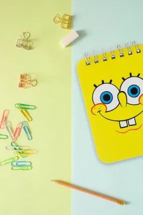 SpongeBob square pants writing pad (Blushing)